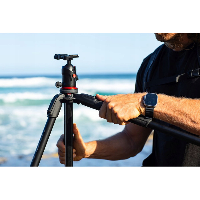 Штатив Manfrotto MK190X3-Q6T, 171,8 см, чорний