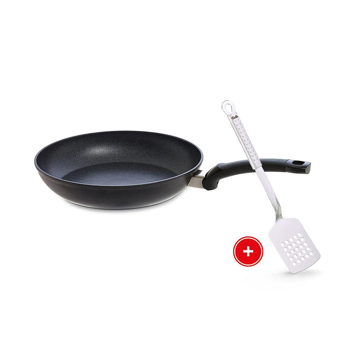 Сковорода Fissler Adamant 28 см з антипригарним покриттям для індукції + лопатка Classic