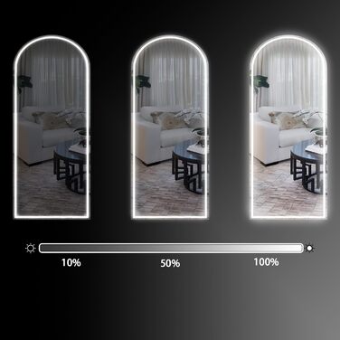 CASSILANDO Full Length LED Mirror