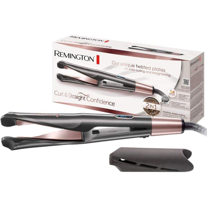 Випрямляч та плойка Remington Curl/Straight Confidence S6606B 2в1 [Amazon Exclusive]