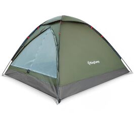 Намет KingCamp 2-3 особи, водонепроникний 3000мм, ультралегкий, зелений 210x180x130см для кемпінгу, туризму та відпочинку