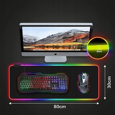 Ігровий набір: гібридна клавіатура з RGB-підсвіткою, USB