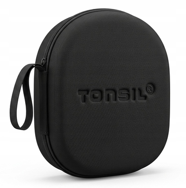 Бездротові навушники TONSIL R75 з активним шумозаглушенням (ANC), Bluetooth, чорний кейс