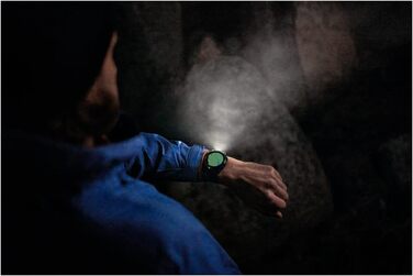 Розумний годинник Garmin fēnix 7X Pro Solar з GPS, сонячною зарядкою та ліхтариком, 51 мм, чорний ремінець, сірий корпус