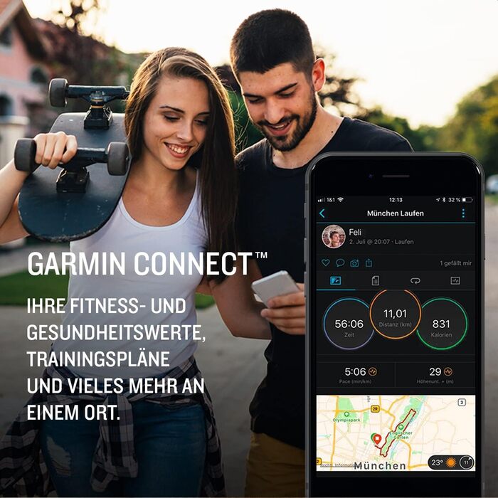 Розумний годинник Garmin vívoactive 4 – водонепроникний фітнес-трекер з GPS, планами тренувань, вимірюванням пульсу, 20 спортивних додатків, 8 днів роботи від акумулятора, безконтактна оплата [Відновлений]