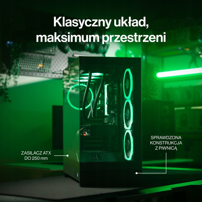 Корпус ENDORFY Fishtank 6000 Flex Midi Tower, чорний