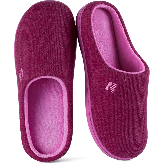 Жіночі халапи RockDove з двокольоровою підошвою з memory foam (38/39 EU, Рожевий Carmine)