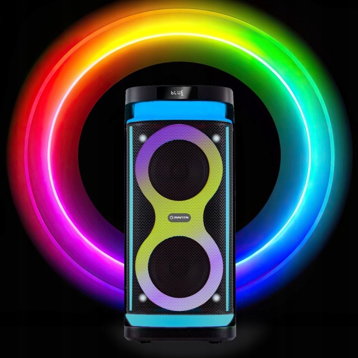 Портативна караоке-система Bluetooth Power Audio Manta ARGOS, 100 Вт, з мікрофоном