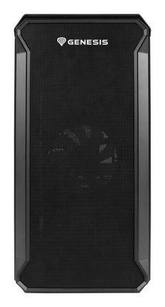 Корпус для ПК Genesis Irid 503 micro ATX, чорний, з вікном