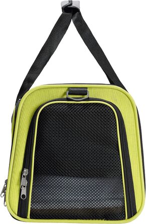 Сумка-переноска для собак та котів HUNTER Sydney, 45x28x28 см, світло-зелений/сірий