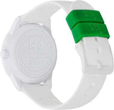 Жіночий годинник Ice-Watch Ice Solar Power Nature білий, силіконовий ремінець, Medium (40 мм)