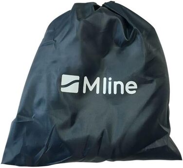 Подушка для шиї M LINE для подорожей (літак, авто) - Memory Foam - Запобігає болю в шиї - Синій