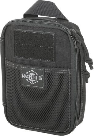 Органайзер Maxpedition Fatty Pocket, чорний, 20 см — кишенькова тактична сумка для спорядження
