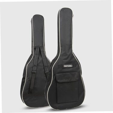 Чохол для гітари Akustik Gitarrengigbag: міцний, водовідштовхуючий, 40/41 дюймів, 5 мм бавовна