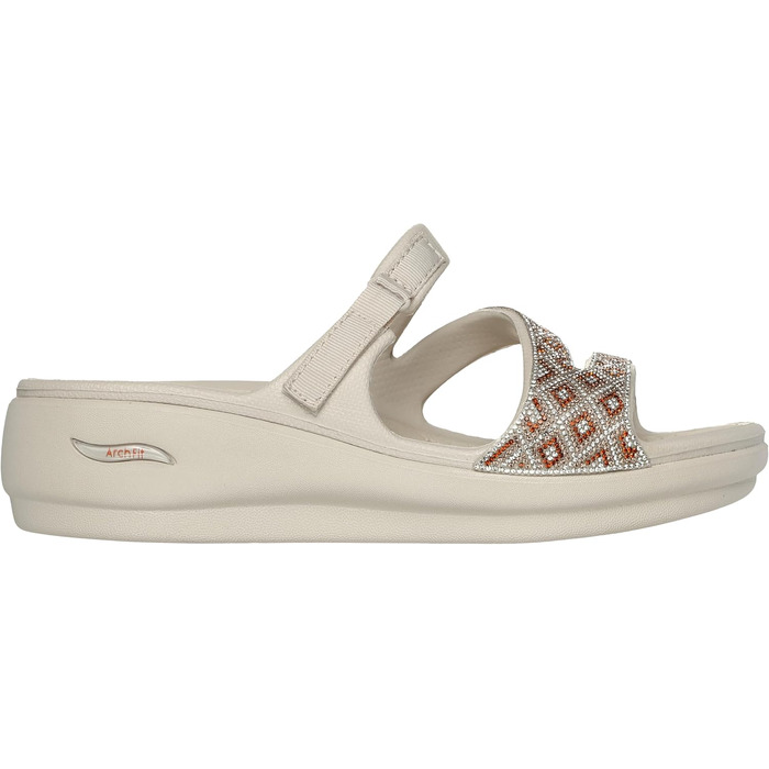 Босоніжки Skechers Arch Fit Ascend - Show Stopper на танкетці, 40 EU, натуральна шкіра