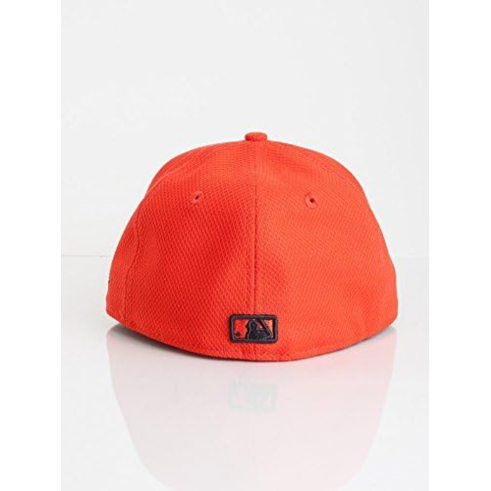 Кепка New Era MLB Basic Atlanta Braves 59Fifty Fitted (59, Червоний - Червоний/Чорний)