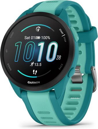 Garmin Forerunner 165 43mm: Розумний годинник для бігу з AMOLED екраном, до 11 днів роботи, 25+ спортивних функцій та моніторингом здоров'я