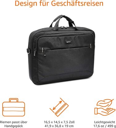 Сумка для ноутбука Amazon Basics 17,3