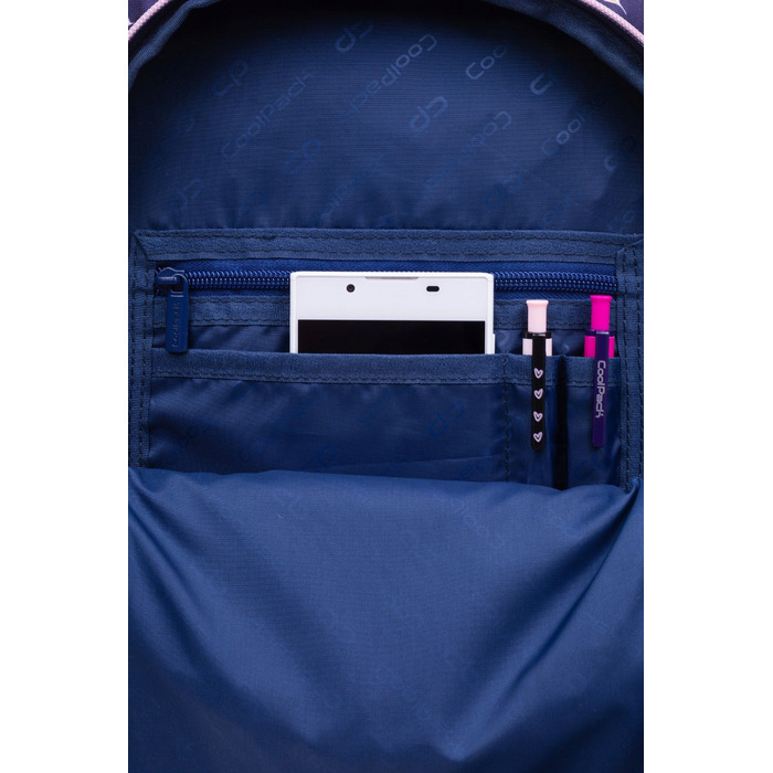 Шкільний підлітковий рюкзак Coolpack Elisabeth Base Plus з принтом 