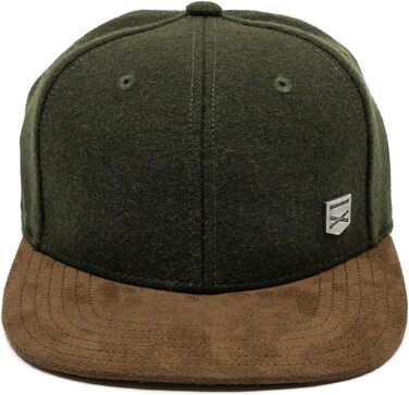 Кепка Snapback Casual Business, темно-зелена, універсальний розмір