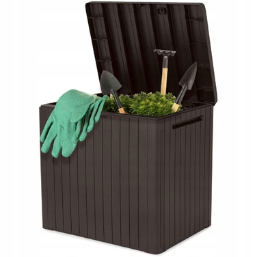 Садова скриня Keter City Storage Box 113 л, коричнева