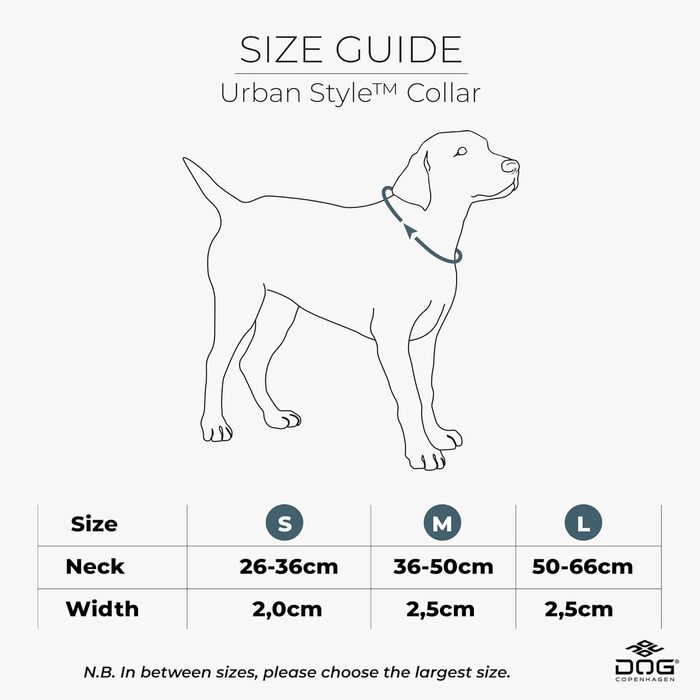 Нашийник для собак DOG Copenhagen Urban Style Classic Red, розмір L (Червоний)