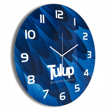 Настінний годинник Tulup багатоколірний, 60 см