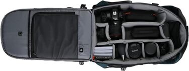 Рюкзак для камери Rollei Fotoliner Ocean L: великий, з перероблених PET-пляшок, з дощем.і, підходить для ручної поклажі