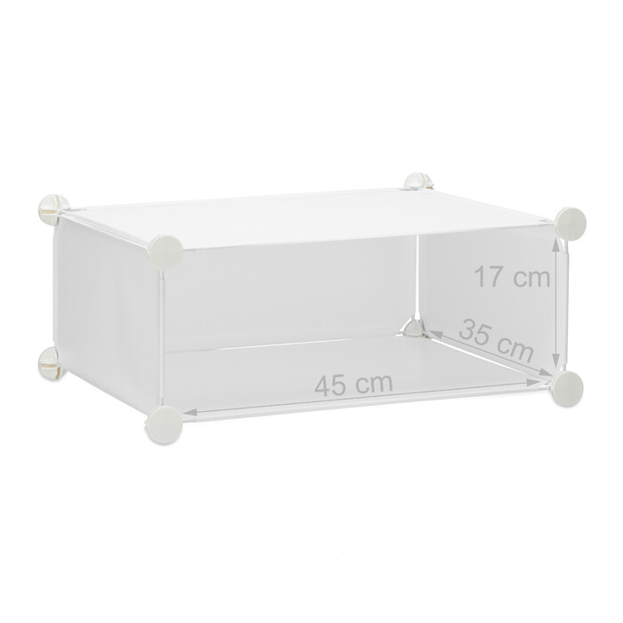 Relaxdays Shoe Cabinet with 12 Compartments