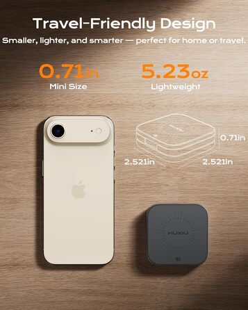 Бездротова зарядка 3-в-1 KU XIU X40 Turbo Qi2.2 25W для iPhone 15/14/13/12, Apple Watch, AirPods, з адаптером GaN 45W, сіра