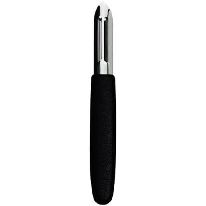 Набір ножів Zwilling Twin Grip, 3 предмети (овочечистка 6.5 см, шинкувальний ніж 9 см, універсальний ніж 12 см), пластикова ручка, чорний