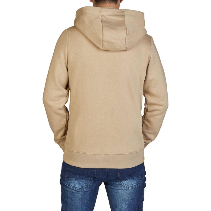 Чоловіча толстовка на блискавці з капюшоном riverso RIVNoah Regular Fit, бежевий (Cobblestone Beige), розмір S