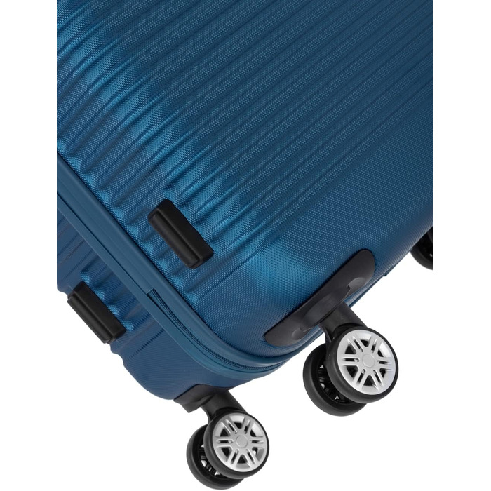 Чохол OCHNIK великий, ABS пластик, темно-синій, 97 літрів, 4 колеса