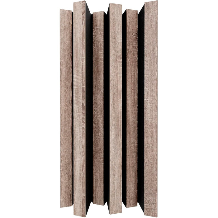 Набір акустичних диффузорів Arto-HALF 2D (2 шт), 50 x 50 см, для звукопоглинання та шумоізоляції стін, колір Sonoma