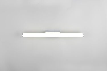 Trio Leuchten LED Bathroom Wall Light Mattimo 283274106, Metal Chrome, White Plastic, 4.3 Watt LED (Width 60cm)