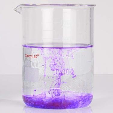 Laboratory Beaker Set, Borosilicate Glass Griffin Beakers with Graduations in Low Form in 5 Sizes, 50ml/100ml/250ml/500ml/1000ml (1L), Combo Pack