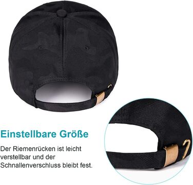 Кепка бейсболка iMeshbean з регулюванням, камуфляжний принт, універсальний розмір, для чоловіків та жінок, спортивна, для відпочинку, на кожен день, темно-зелений колір