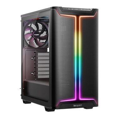be quiet! Pure Base 501 DX Black - корпус ПК з 3 вентиляторами Pure Wings 3 140mm PWM, RGB підсвічування