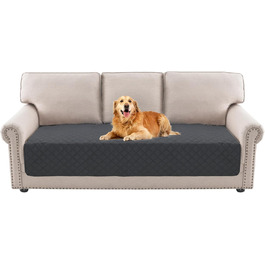 Водонепроникний килимок для собак BellaHills на ліжко, диван, софу, захист меблів від бруду, 102 x 127 см, сірий L