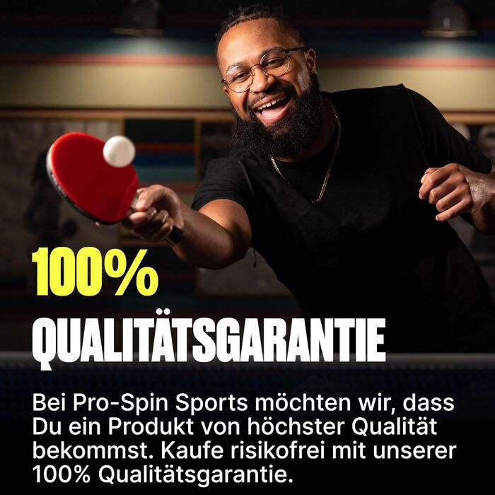 PRO SPIN Table Tennis Balls - 3 Star 40+ | High-Quality ABS Training Balls | Durable for Indoor/Outdoor Play, Competition & Elite Series (10-Pack)