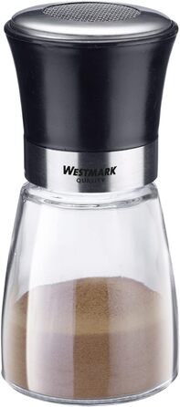 Westmark Display для спецій та цукру, 6 дозаторів по 190 мл, скло/нержавіюча сталь/пластик, прозорий/чорний/срібний, 63592611