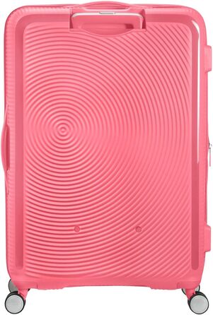 Чемодан American Tourister Soundbox Spinner L, 77 см, Розширюваний, Рожевий (Sun Kissed Coral)