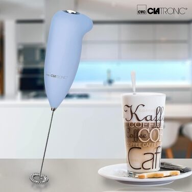 Електричний пінозмішувач Clatronic® MS 3089 м'ятно-зеленого кольору (блакитний)
