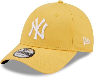 Кепка New Era New York Yankees MLB League Essential жовтого кольору, регульована, 9Forty, універсальний розмір