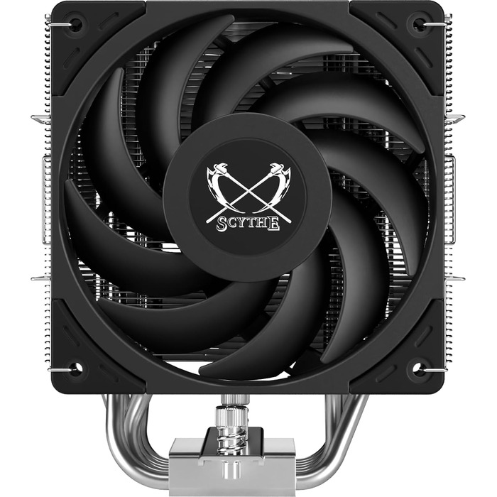 Scythe Mugen 6 - повітряний кулер для CPU з підтримкою Intel LGA1700, LGA1151, AMD AM5/AM4/Ryzen, 120mm, однотурний, з алюмінієвою кришкою