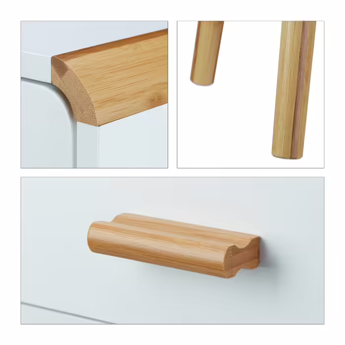 Relaxdays Nightstand with Drawer