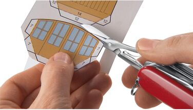 Мультитул Victorinox Nail Clip 580: манікюр, педикюр, 8 функцій, червоний