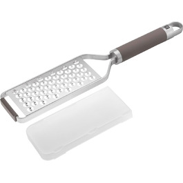 Терка кухонна ZWILLING Pro Reibe, 34 см, нержавіюча сталь, ергономічна ручка, сіра