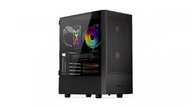 Корпус для ПК Krux Nadir Midi Tower ATX, вікно, чорний