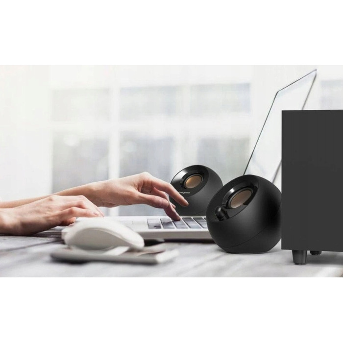 Комп'ютерні колонки Creative Pebble Plus 2.1 USB, чорні